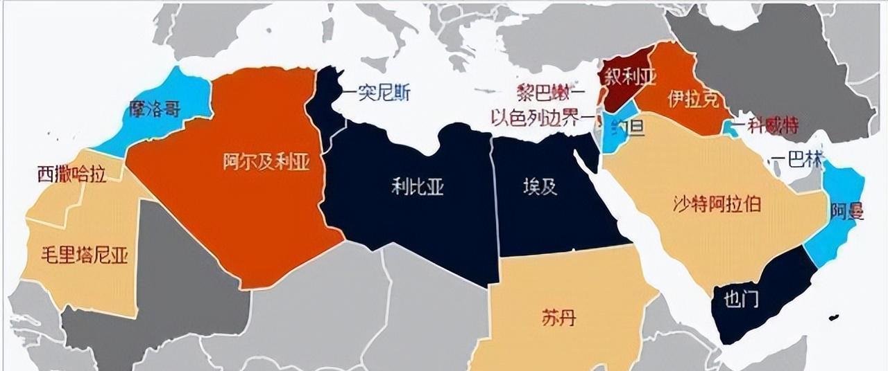 阿拉伯世界，主要有哪些宜居地区？