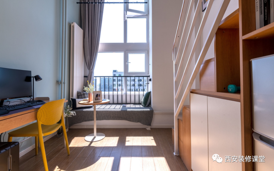 35㎡蜗居LOFT,这样装最好住