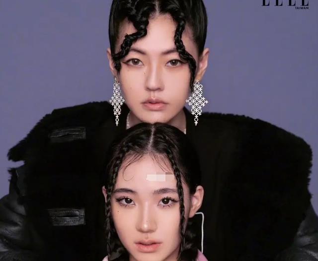 小S|小S和二女儿合体荣登11月封面,女儿眼神有点胆怯,没有大S的气场
