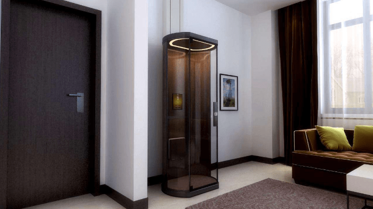 在家里装小电梯,复式楼不用再爬楼梯了,不占地又能升值!