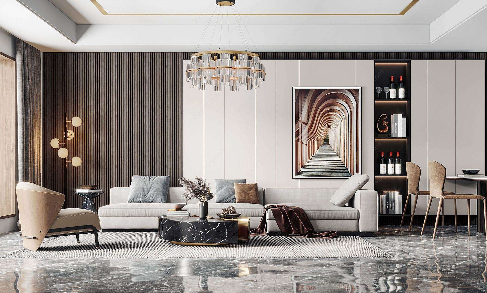 横厅原来可以这样设计，这5种方案，助你打造精致生活空间