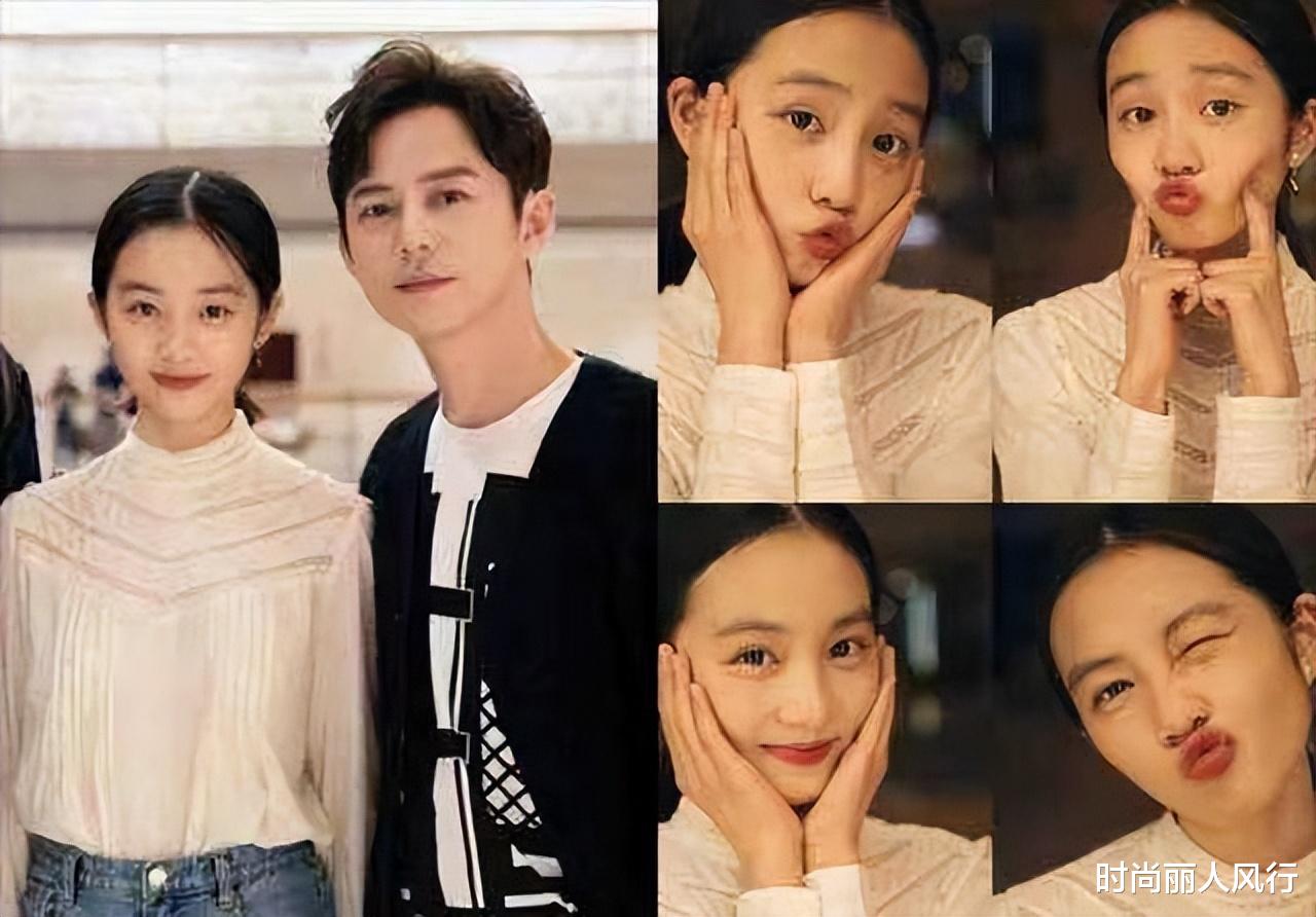 口红 多多近照魅力十足!大胆涂红唇变成熟好多,“海胆头”更俏皮不少