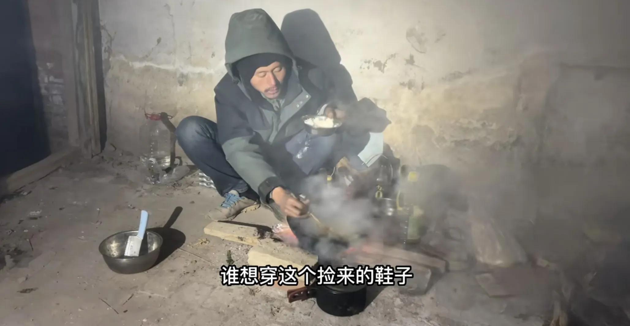 浙江小伙穷游甘肃被质疑卖惨吸金,心里太委屈了