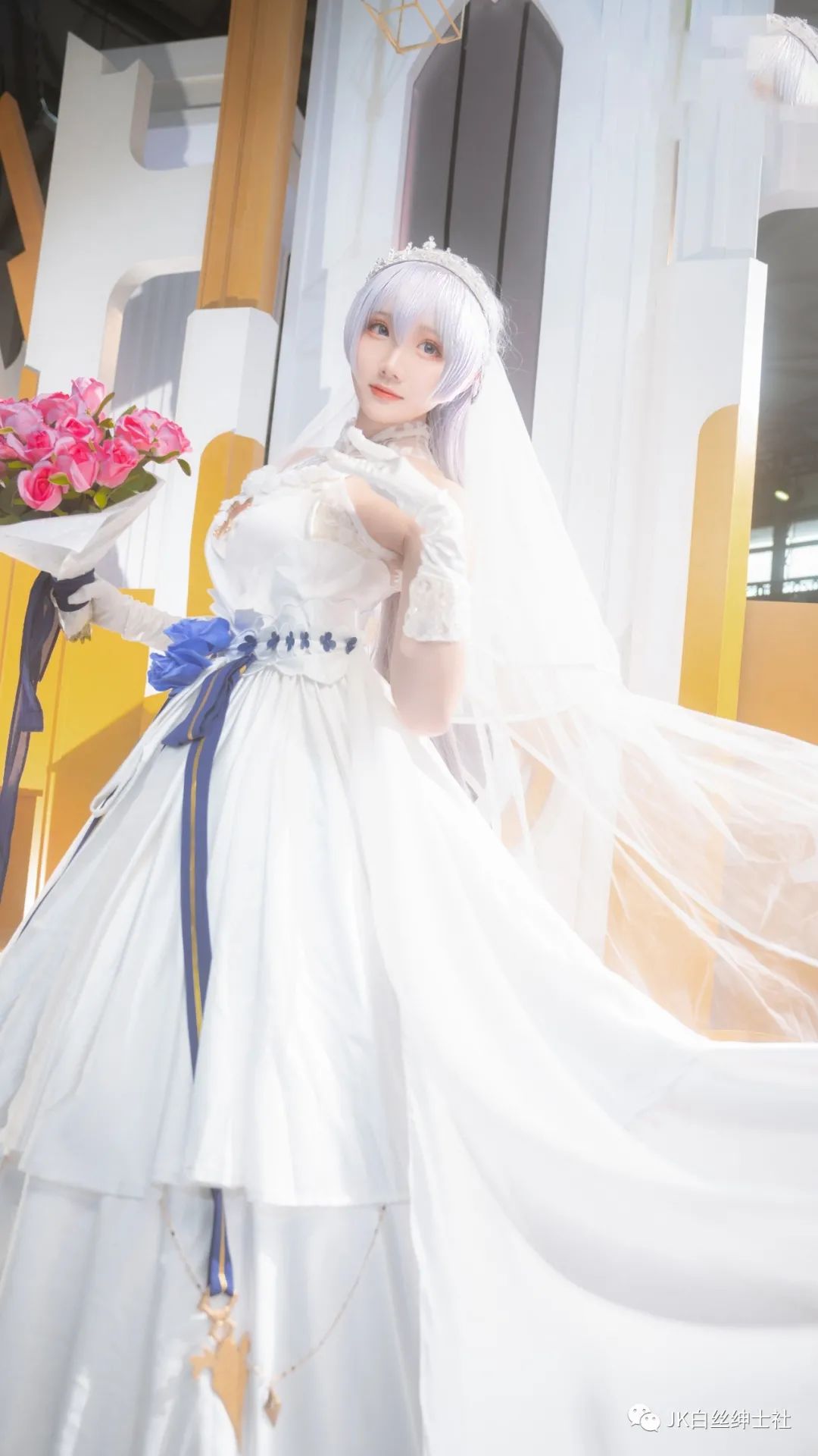 狙击手|cos:碧蓝航线罗德尼幸福殿堂cos正片@瓜希酱