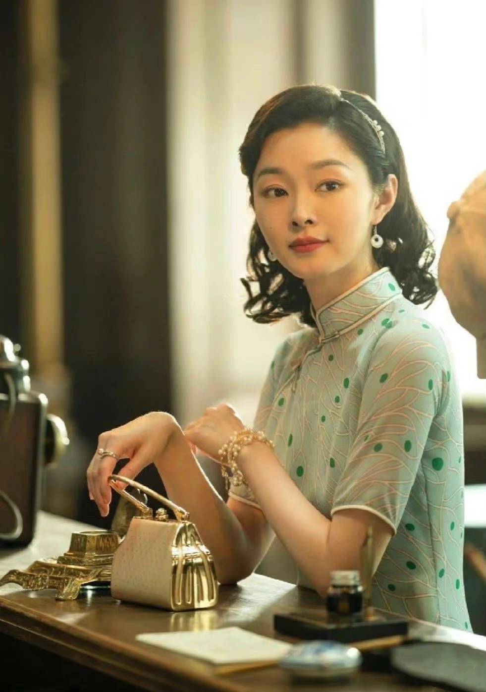 迪丽热巴|穿旗袍最好看的女星