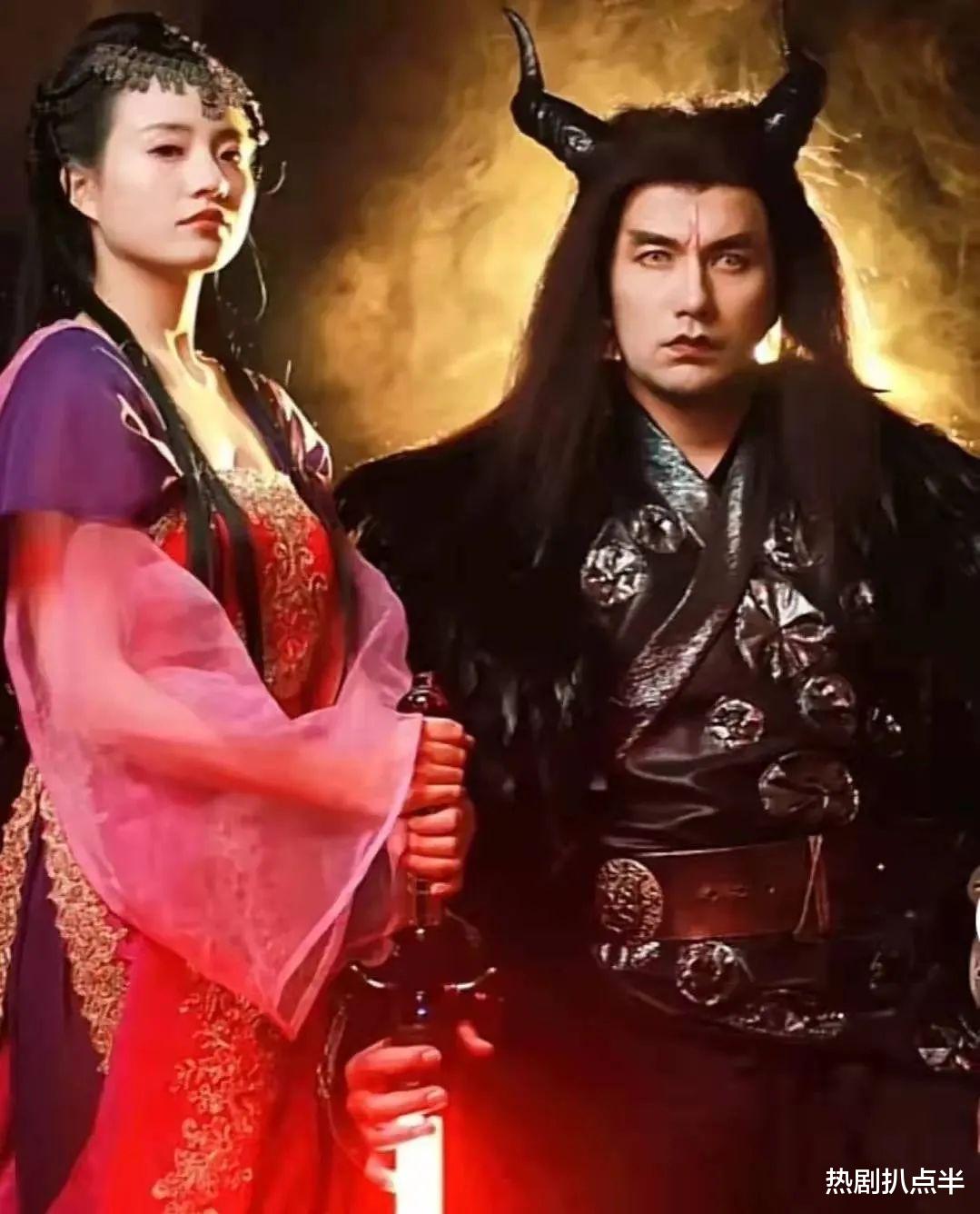 唐嫣|千万级网红毁经典!扮紫萱与重楼本尊合影,站在身边就像丫鬟