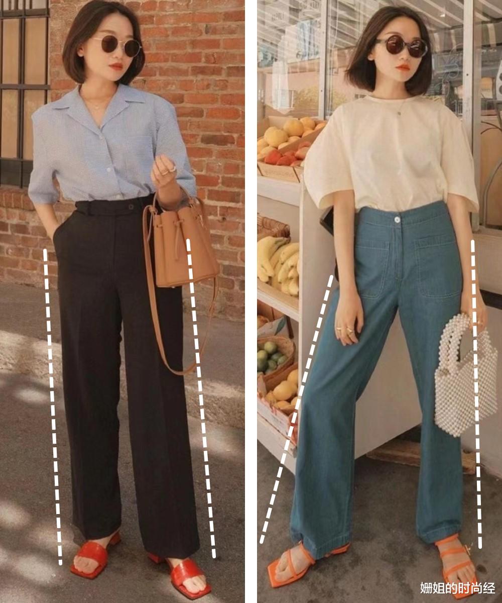 被1米58的素人博主惊艳到，3个思路显瘦显高，小个子照着穿准没错