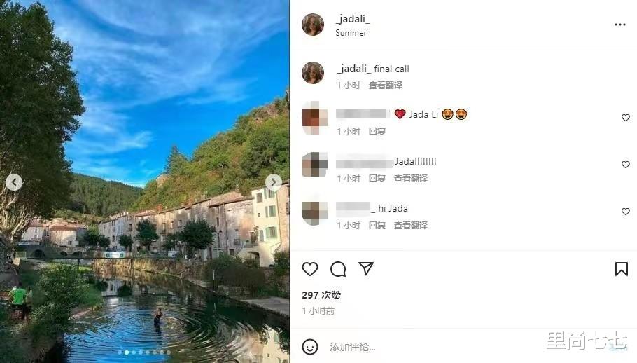 李连杰一家欧洲游玩，小女儿打扮靓丽身材像妈，长女打扮却土味