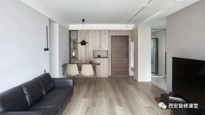 95㎡两室旧房改造,年轻人极简新家