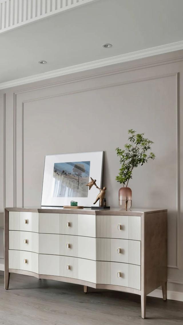 210㎡现代轻奢,华丽优雅的设计,不凡脱俗好高级