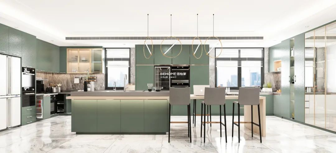 岛台设计,实用性与观赏性并行!