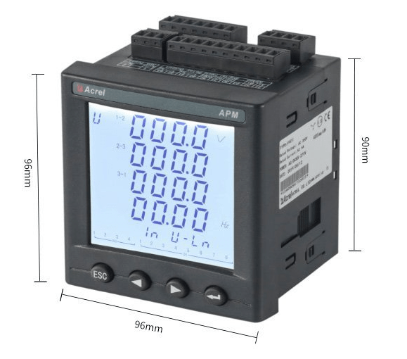 安科瑞三相多功能网络电力仪表APM801/MCE 以太网通讯 精度0.2S