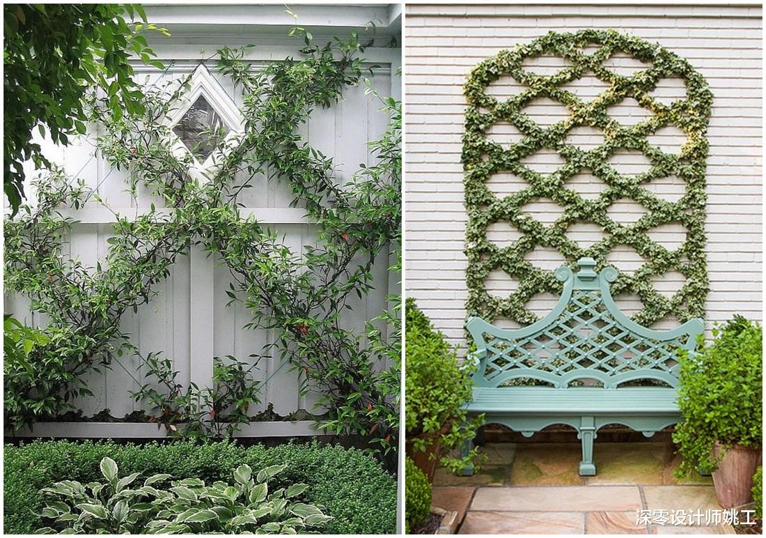 一面墙也能凹出造型来，这8种花园墙值得效仿，羡慕那些有庭院的业主