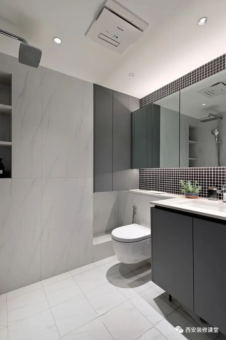 95m2三室黑白灰，年轻人的婚房