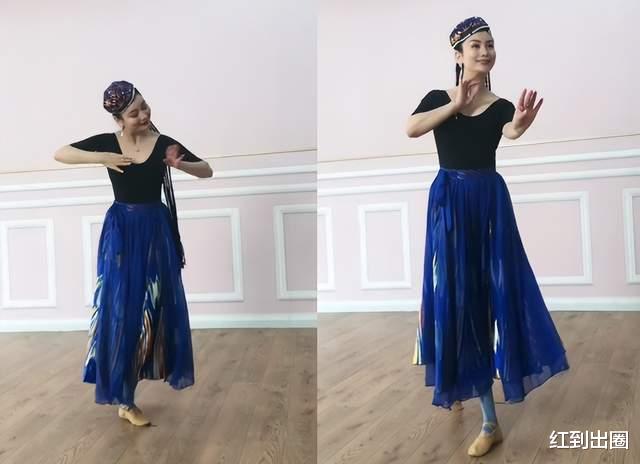 朱军|朱军妻子因疫情暂停培训课，在家跳舞大露美背，皮肤白皙身材太惊艳