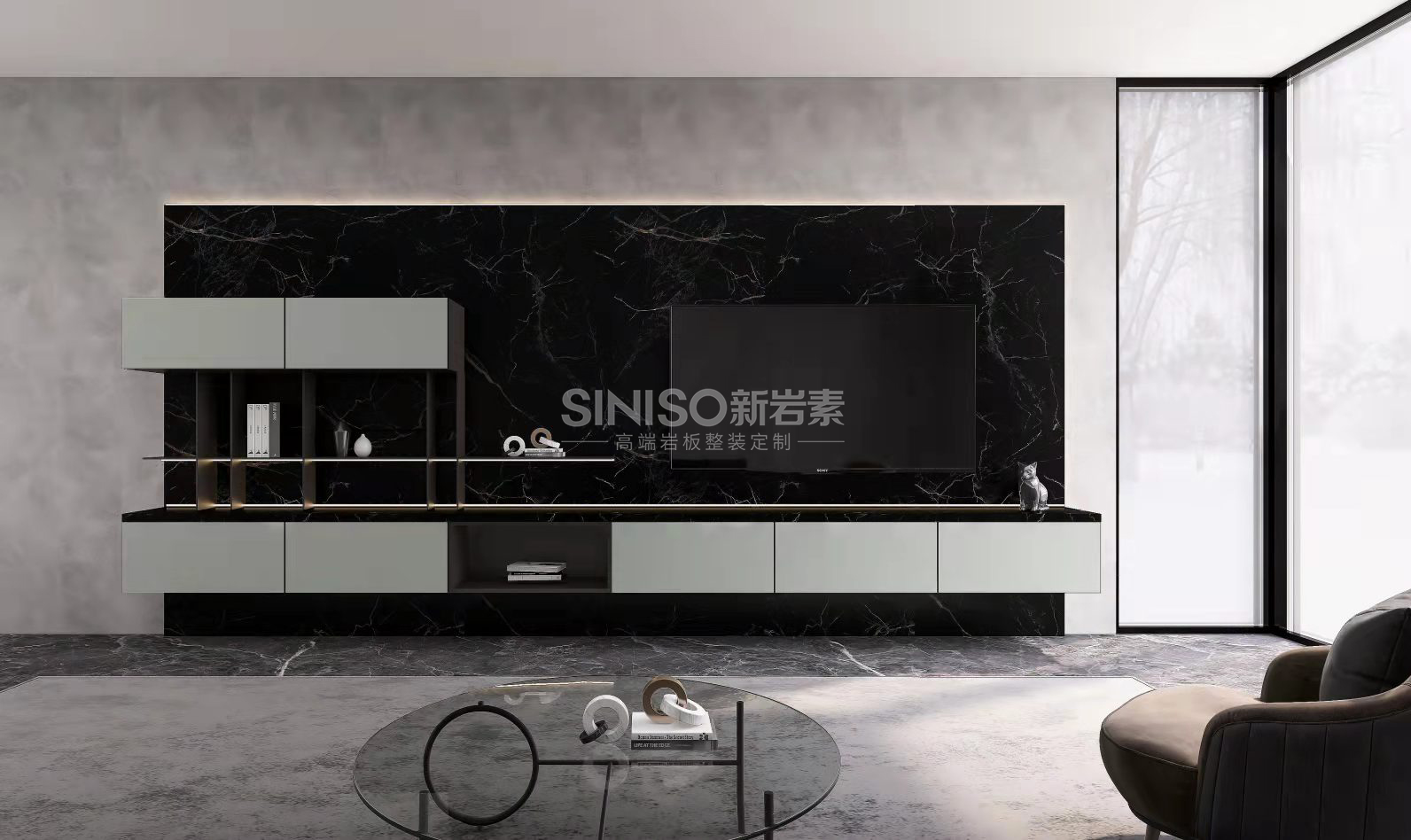 岩板整装 | 赶快收藏!电视柜怎么装好看?