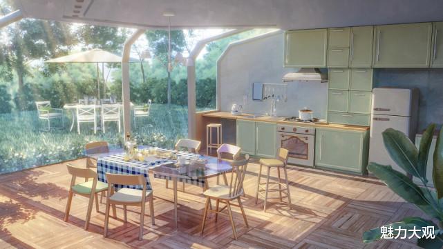 油烟不再是厨房的标签,在厨房也能看尽日落与四季