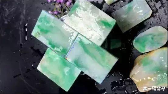 翡翠|玉赏 ▏《梅兰竹菊》翡翠四君子