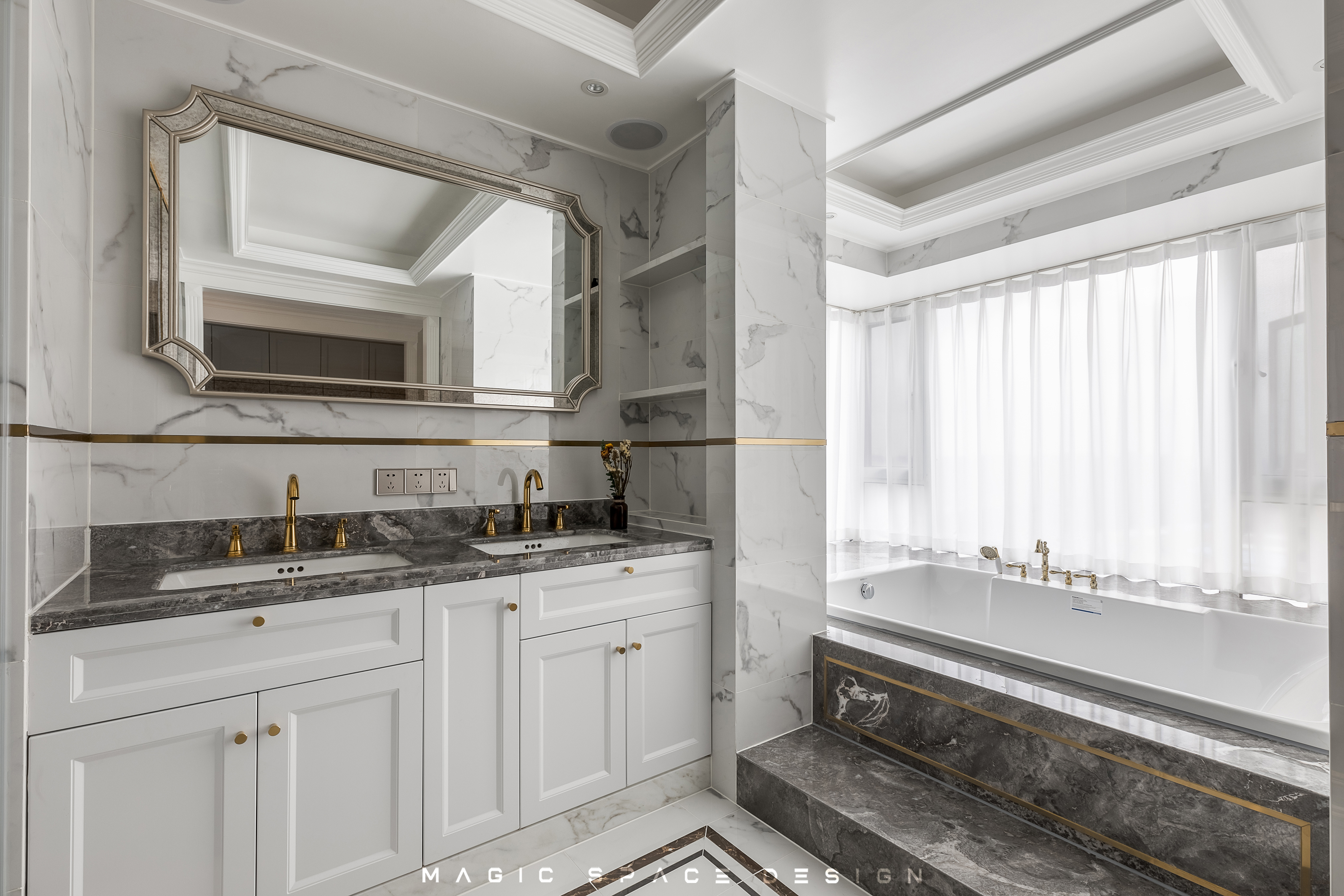 200㎡都市轻奢风,超大客餐厅引人注目!