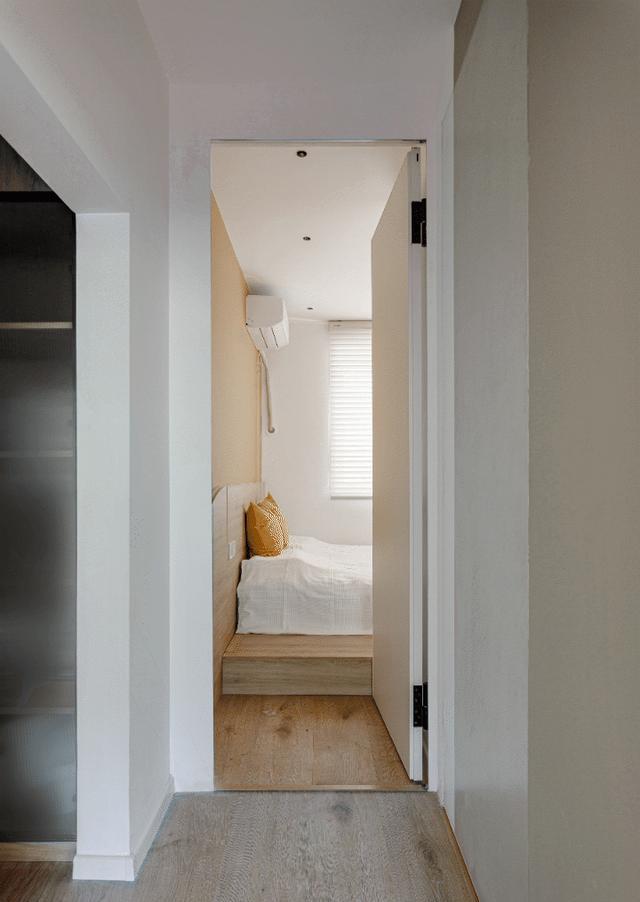 45m老破小逆袭舒适豪宅,收纳翻倍,隐形门设计太高级了