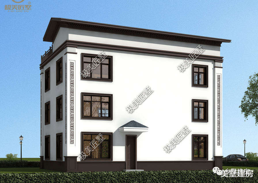 农村最有格调的新中式别墅,回乡建一栋,简直是人见人爱!