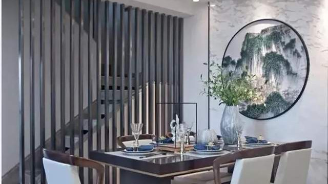 210㎡新中式，水墨优雅，演绎全新山水意境