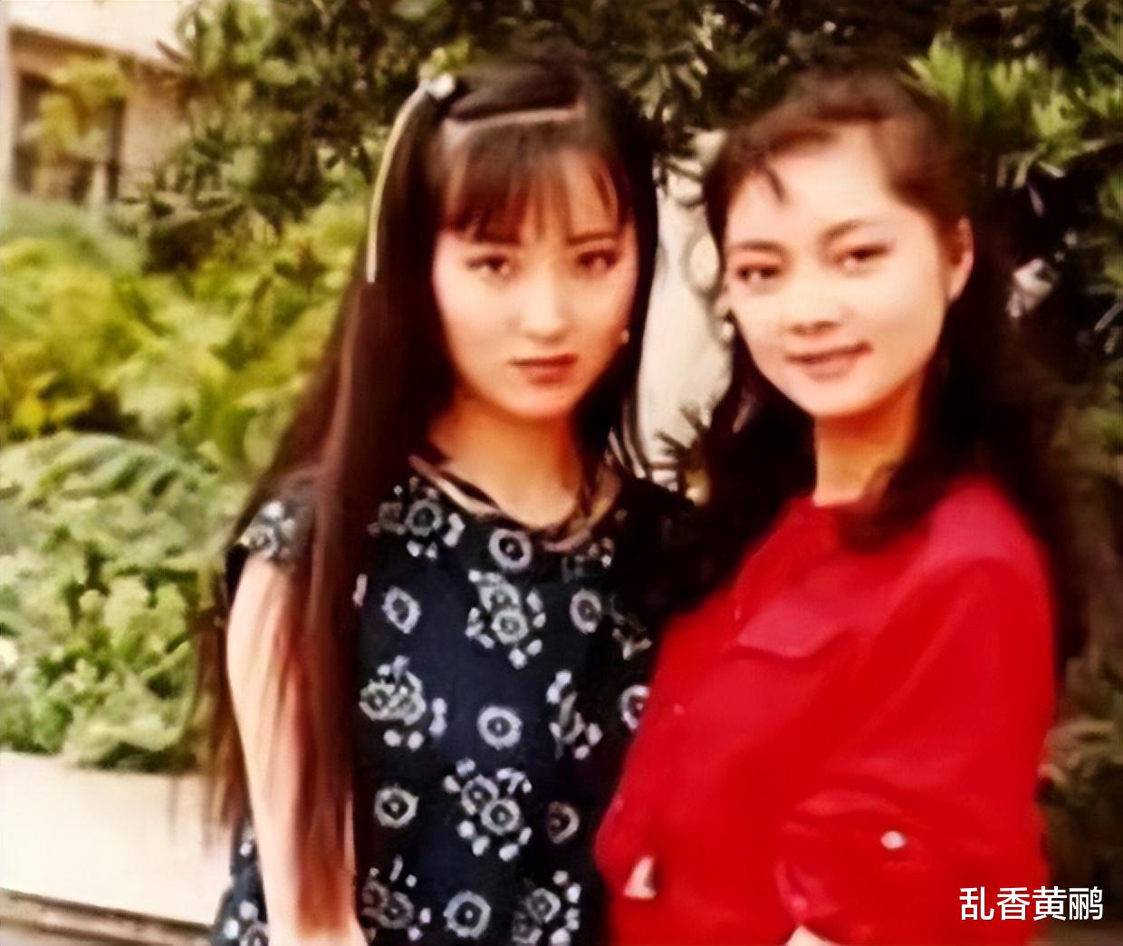 陈晓旭|陈晓旭与十位红楼演员的双人合影，只有她的容貌气质，胜过陈晓旭