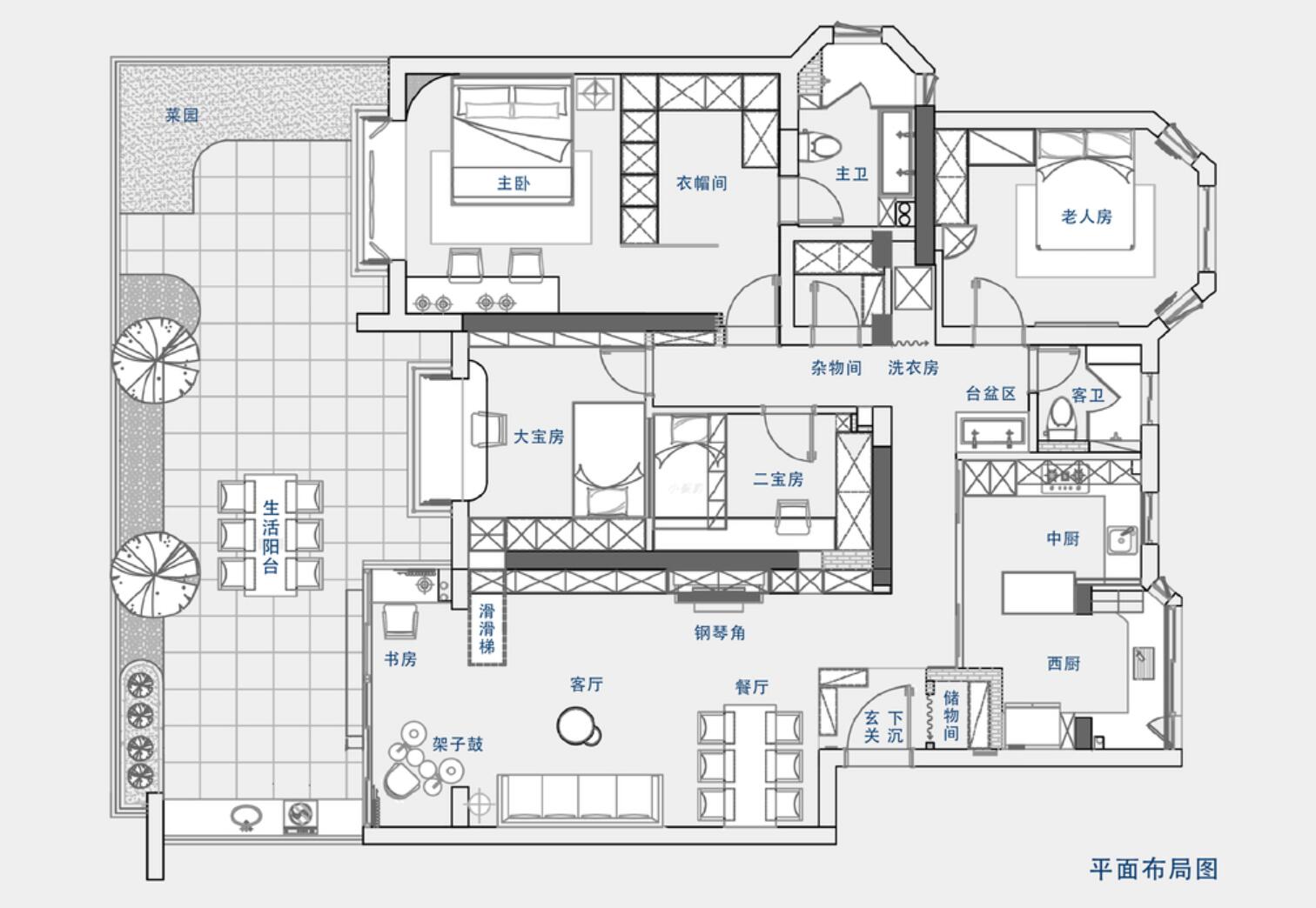 新房这样设计,住10年都不会腻!150㎡,收纳能力超乎想象