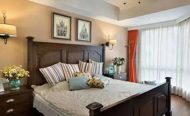 我家118平美式三房,老婆花35万装的,漂亮极了都能当样板间!