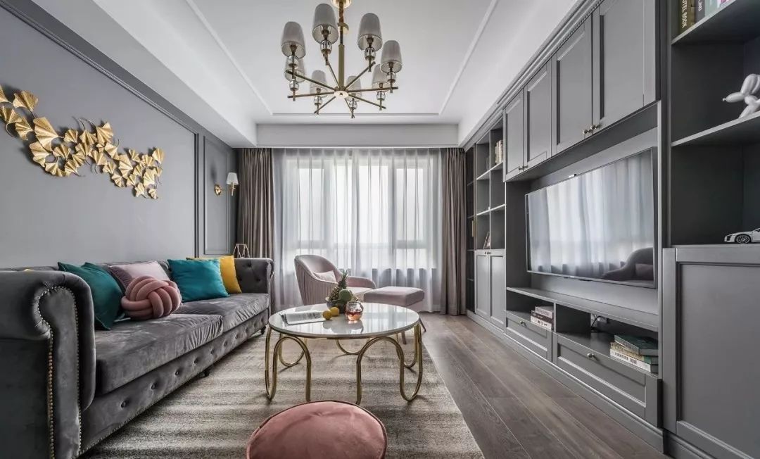 120㎡轻奢风婚房，颜值在线，营造新婚幸福家居