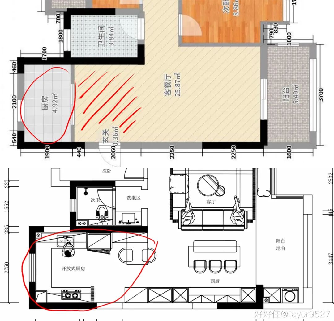 做不做开放式厨房?看完她家立马不纠结了
