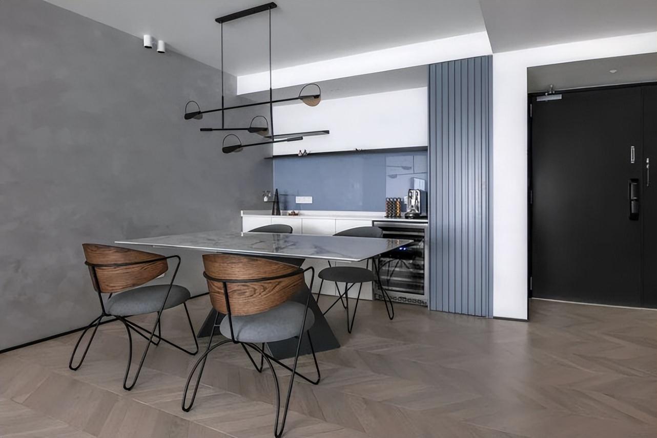 98㎡现代风通透二居室,可咸可甜、变换自如的舒适家