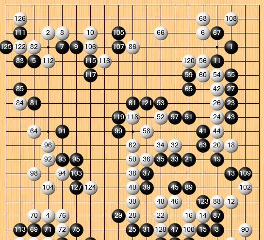 申真谞|白126，握有98%的胜率的白棋，意外翻盘输给黑棋？
