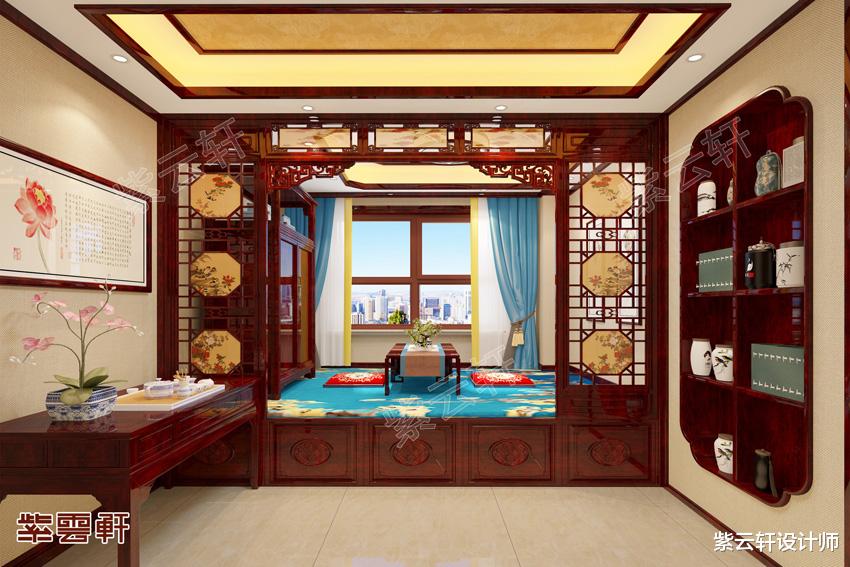 120平中式三居室装修,品古韵,赏一份慵懒惬意