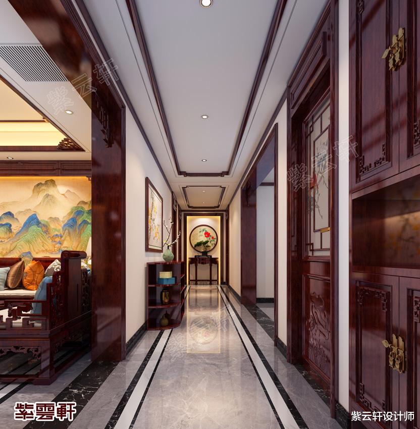 200㎡中式三居,化复古为时尚,是古典美的历史延续