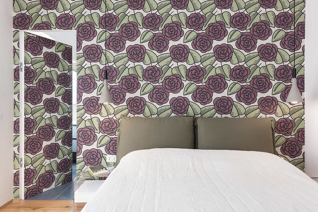 实拍现代罗马风的时尚小公寓，蓝与白的设计，清新自然