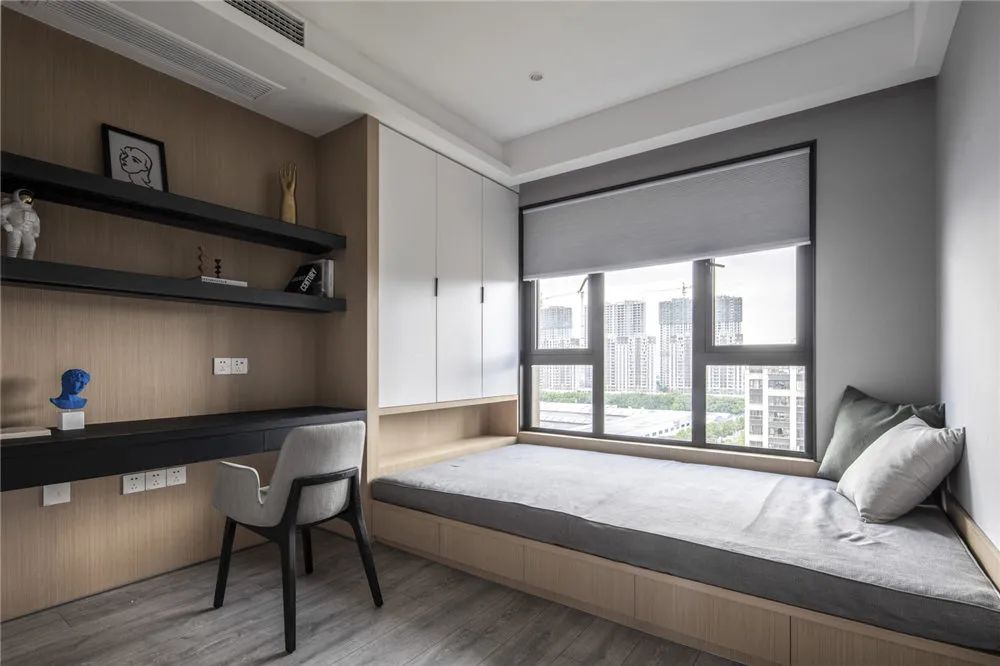 143m2暖中带酷:高颜值+强收纳质感大平层,每个角落都想复制!