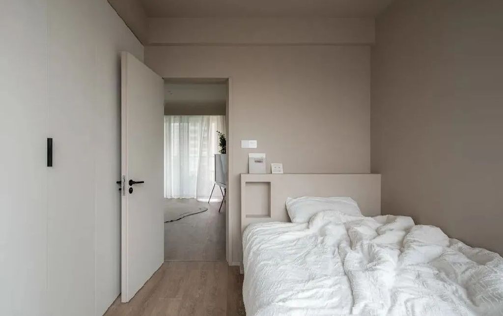 110㎡极简奶油风,温暖了母女二人的三餐四季