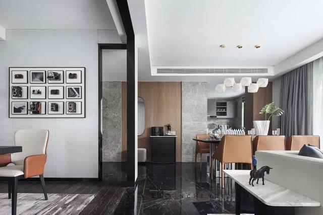 115㎡现代,简约舒适的空间,稳重端庄的家具,舒服又高级