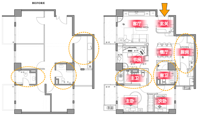 大地色系才是装修的新风向标，看看这家的设计，经典不易过时！