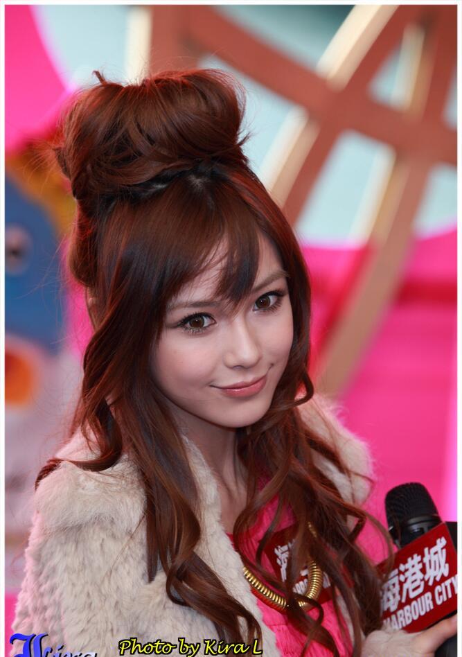 Angelababy 差点没认出这是杨颖！原来只要选对发型，就能美得很轻松