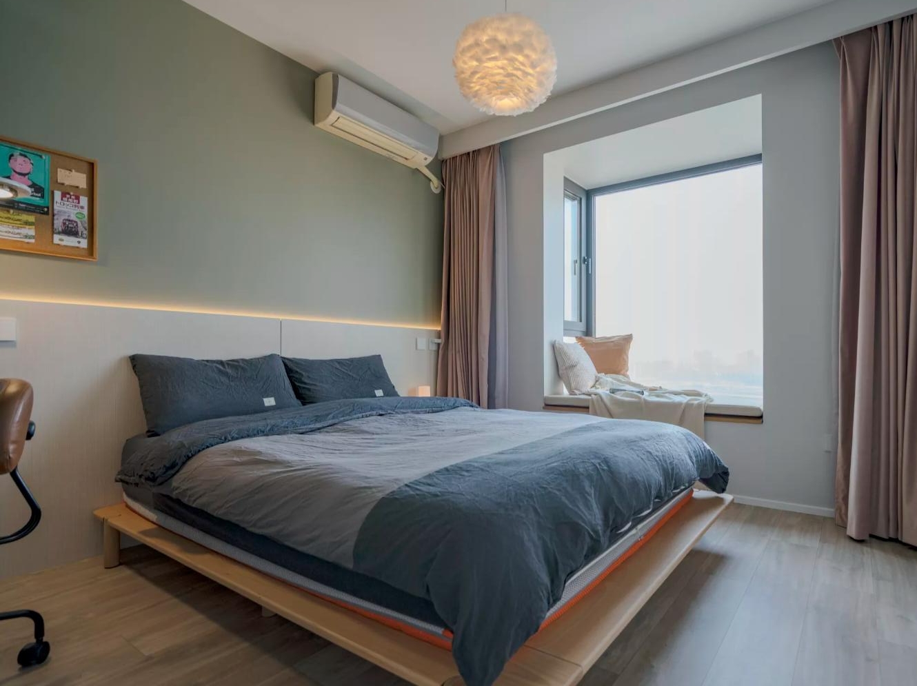 她拒绝“隐形浪费”,90㎡,只要一居室,反而将实用性拉满了