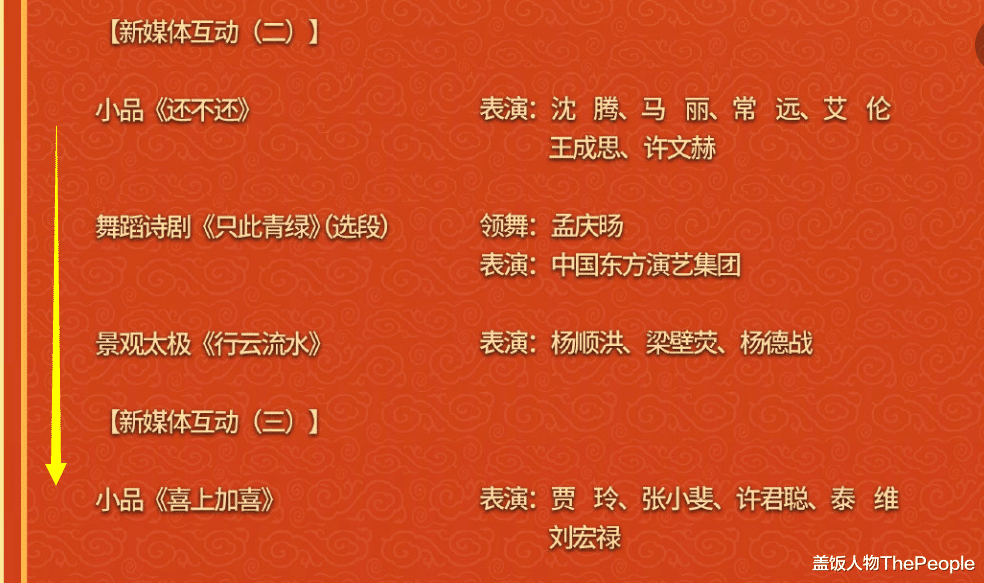 春晚|虎年春晚节目单看点:主持团队加新人,谢娜沦为群演、赵丽颖压轴