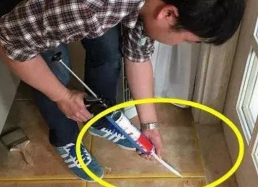 老公坚持自己做瓷砖美缝,省下3000,完工大家都上门请教