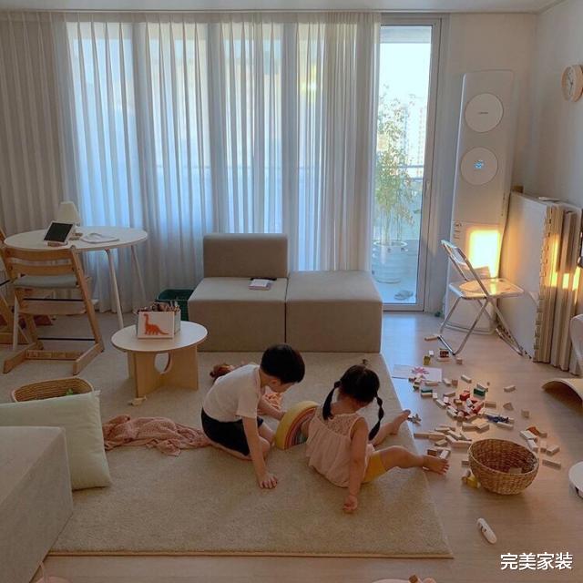 有了二胎宝宝的韩国小家，也能在10分钟内恢复干净，让人争相模仿