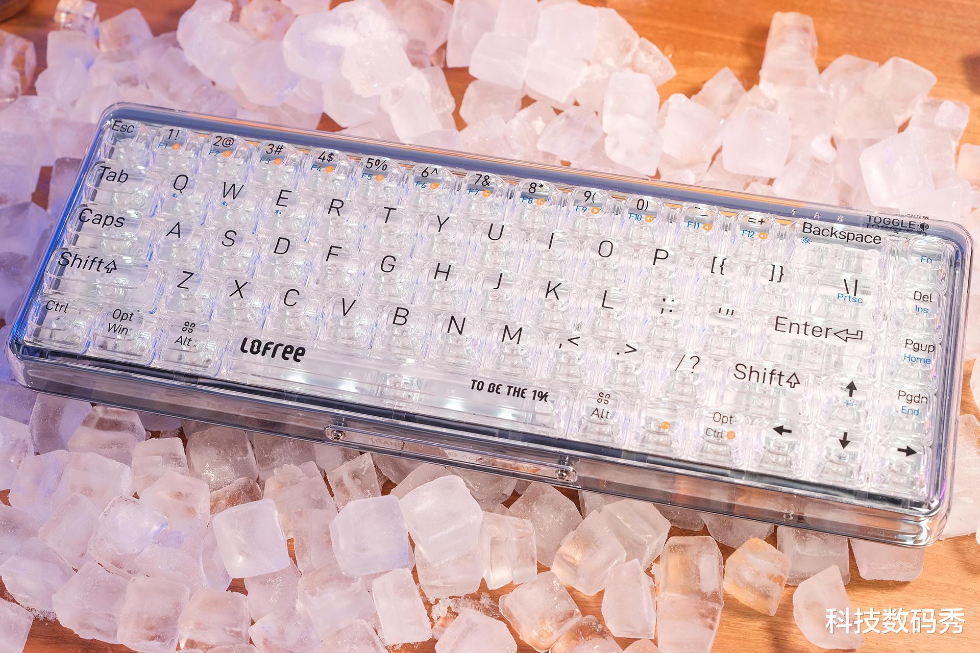 机械键盘|做最纯粹的机械键盘，洛斐1%双模钻石全透明机械键盘全网首发开箱