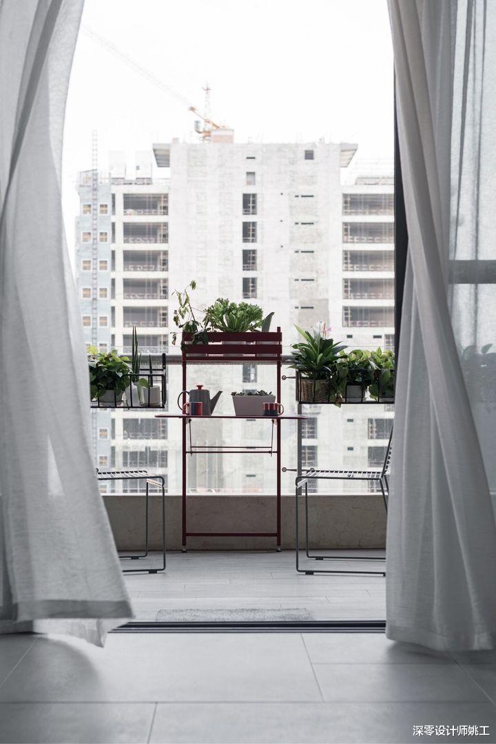 阳台光晾衣服太可惜,打造花园休闲区太惬意,6种参考拿去学吧