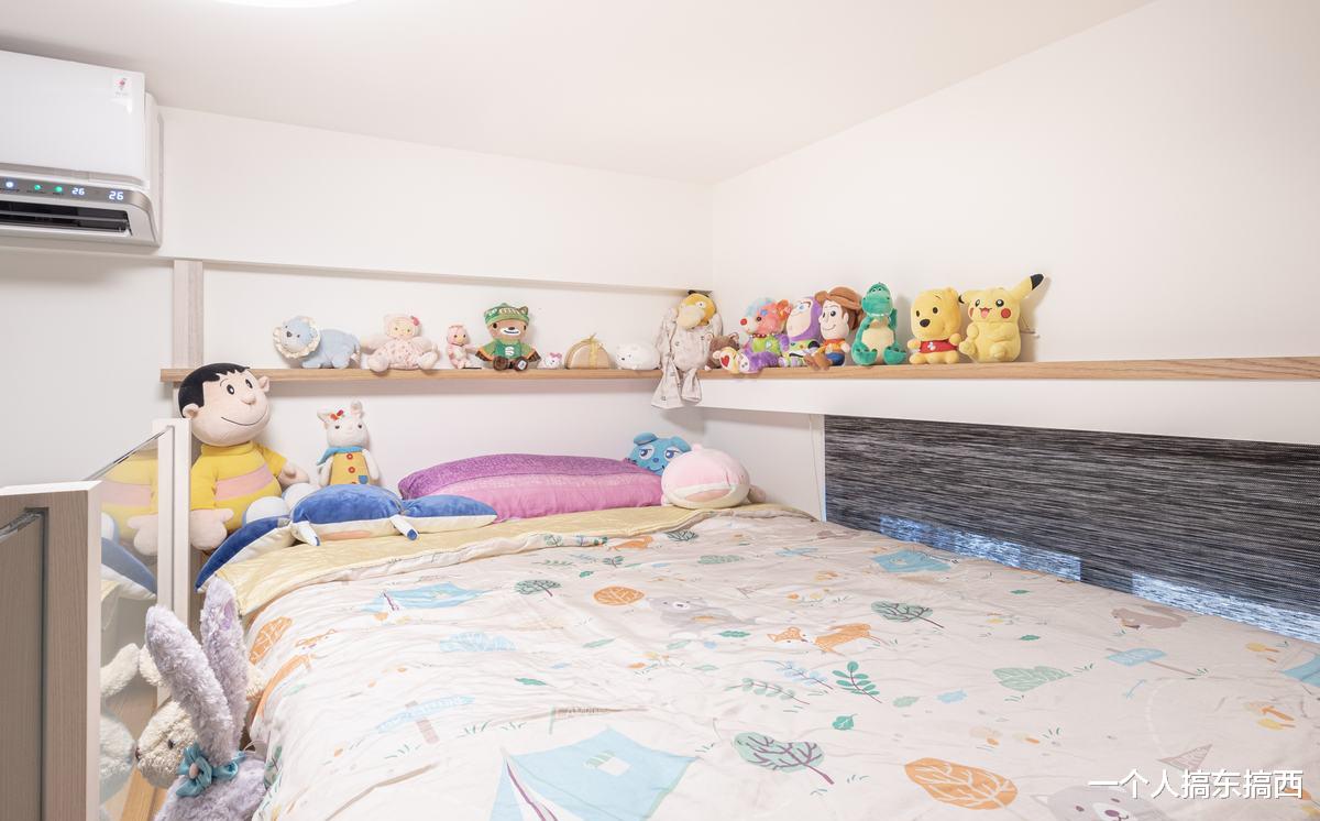 85平原木风两室一厅装修设计，真漂亮