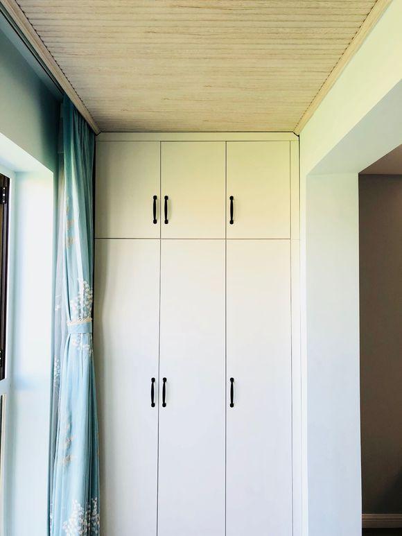 家装原木风格为主的小两居,装修设计好看且实用,鞋柜设计是亮点