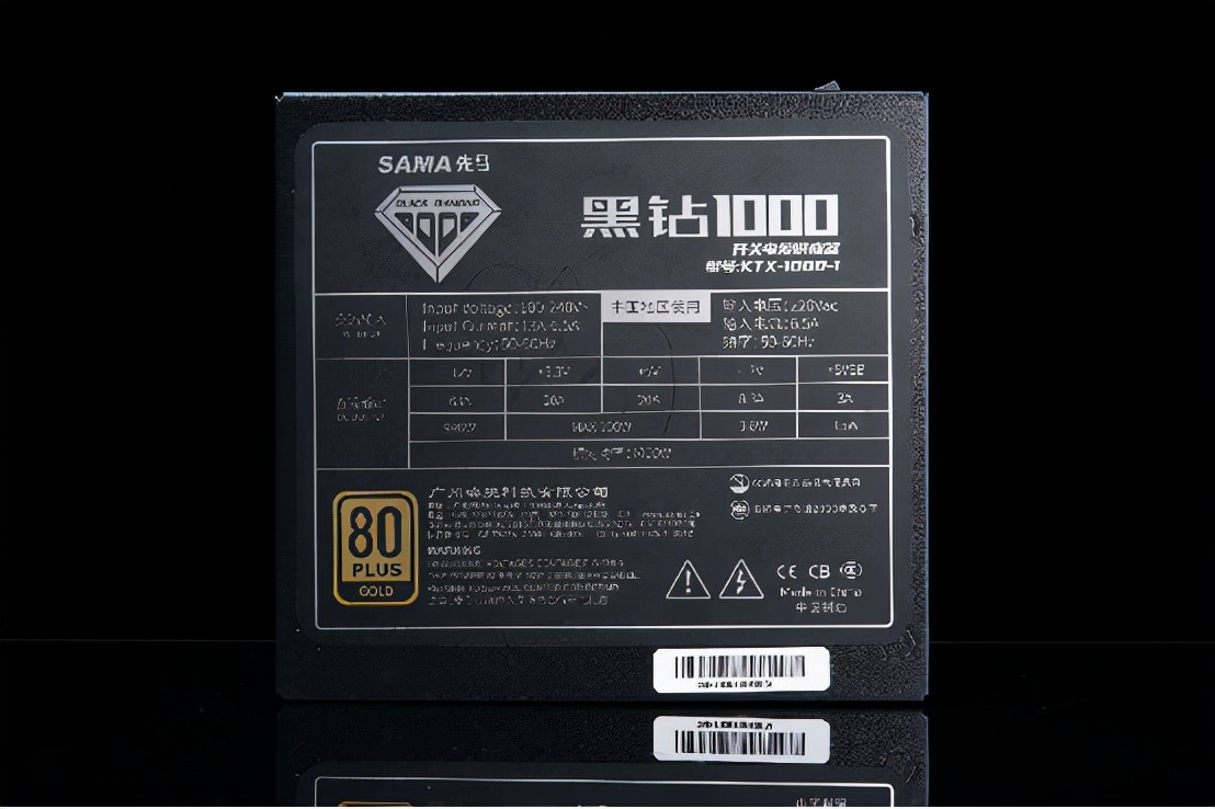 评测|拥有铂金实力的金牌电源,先马黑钻1000W电源拆解评测